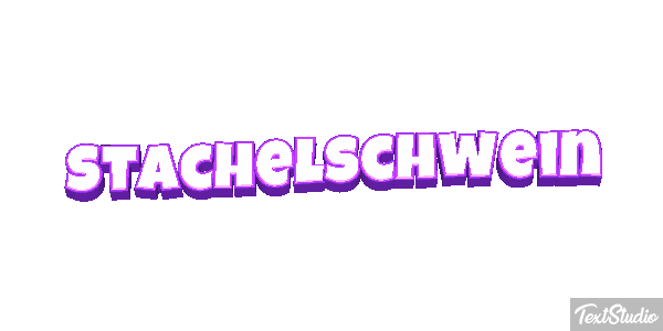 Stachelschwein テキスト効果
