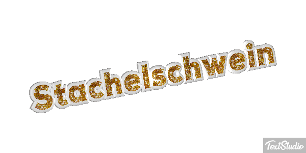 Stachelschwein テキスト効果