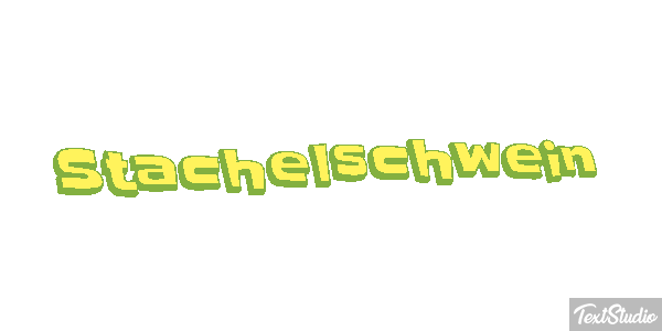 Stachelschwein テキスト効果