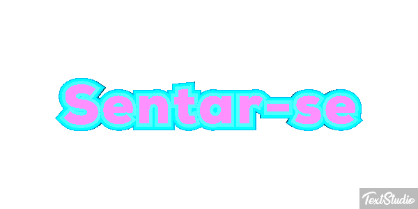 Sentar-se Texteffekt