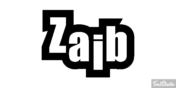 Zaib Text effect
