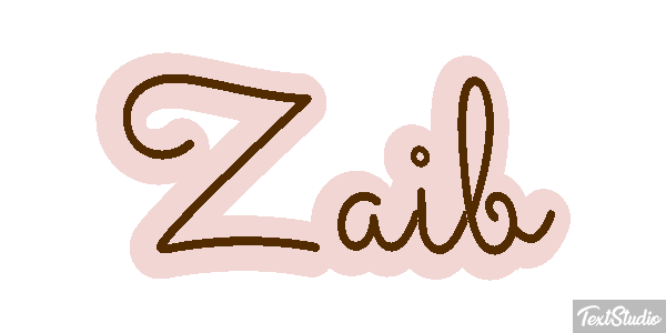 Zaib Text effect