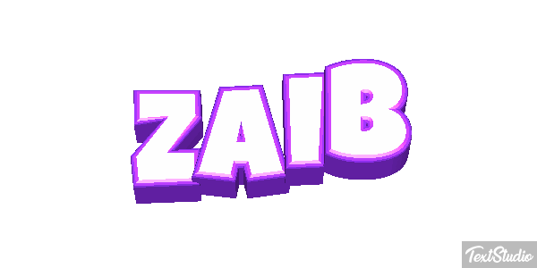 Zaib Text effect