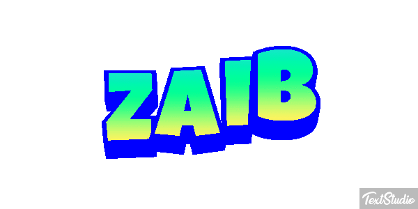Zaib Text effect