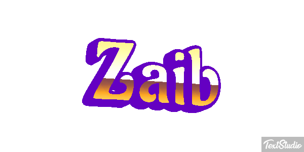 Zaib Text effect