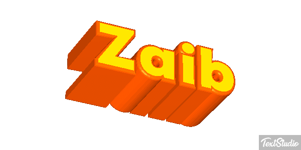 Zaib Text effect