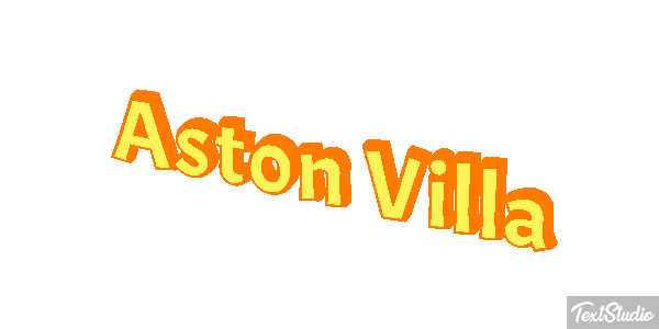 Aston Villa Efecto de texto