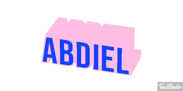 Abdiel Text effect