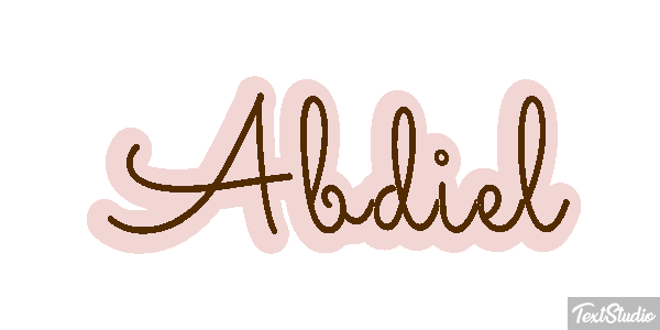 Abdiel Text effect