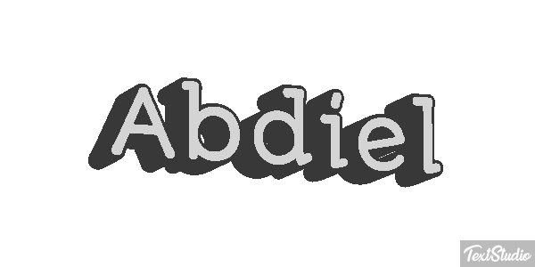 Abdiel Text effect