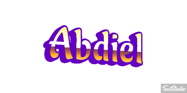 Abdiel Text effect