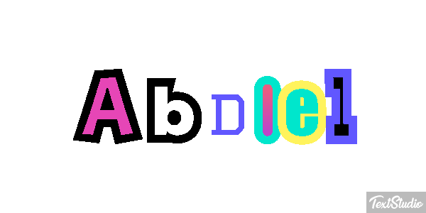 Abdiel Text effect