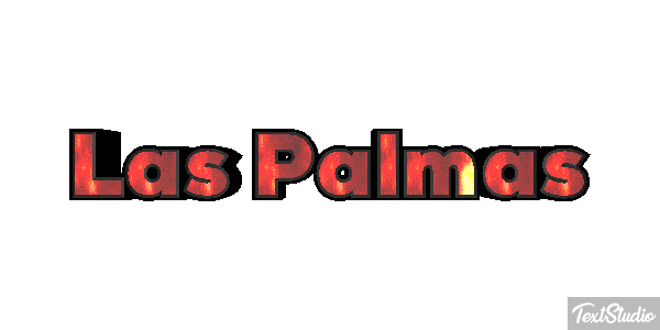 Las Palmas Effetto testo