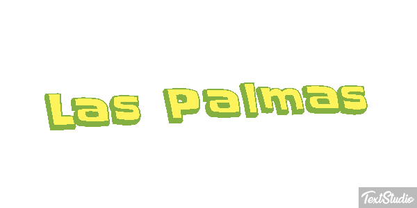 Las Palmas Effetto testo