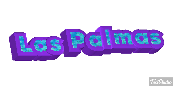Las Palmas Effetto testo