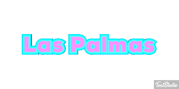 Las Palmas Effetto testo