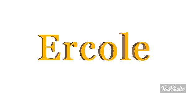 Ercole Effetto testo