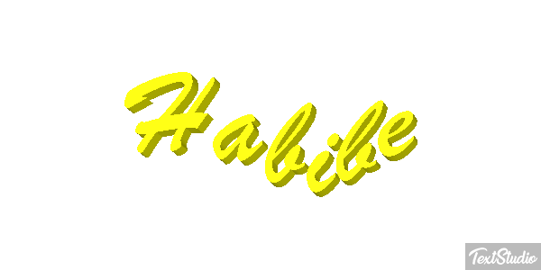 Habibe Effetto testo