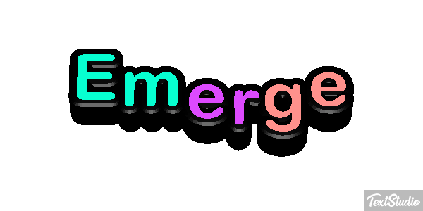 Emerge Metin efekti