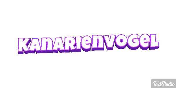 Kanarienvogel Texteffekt