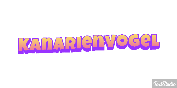 Kanarienvogel Texteffekt