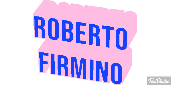 Roberto Firmino Text effect