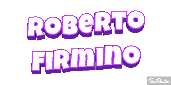 Roberto Firmino Text effect