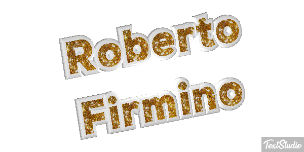 Roberto Firmino Text effect