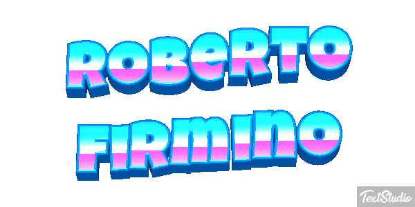 Roberto Firmino Text effect