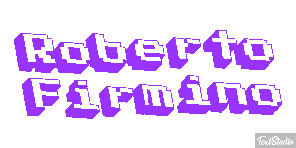 Roberto Firmino Text effect