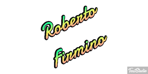 Roberto Firmino Text effect
