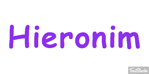 Hieronim Effetto testo