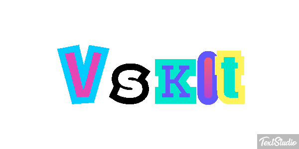 Vskit Efecto de texto