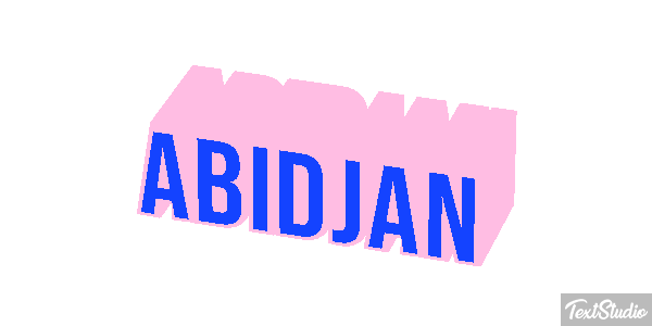 Abidjan Effetto testo