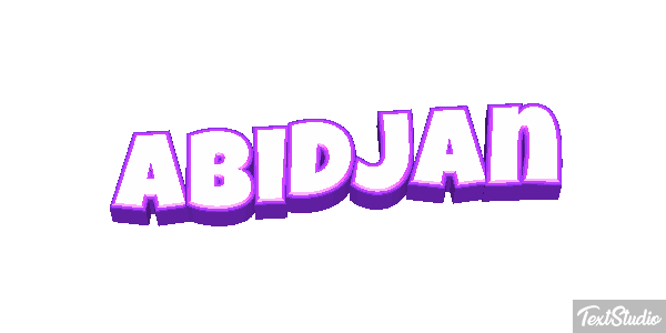Abidjan Effetto testo