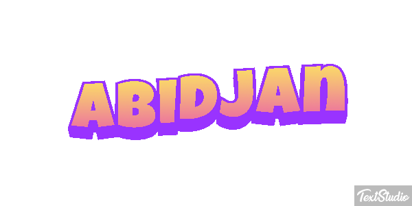 Abidjan Effetto testo
