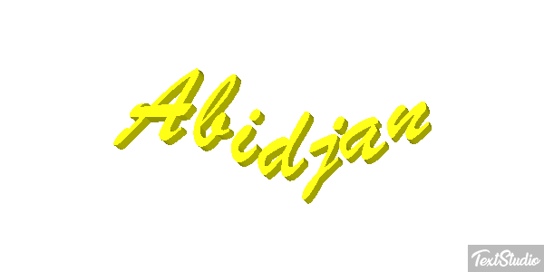 Abidjan Effetto testo