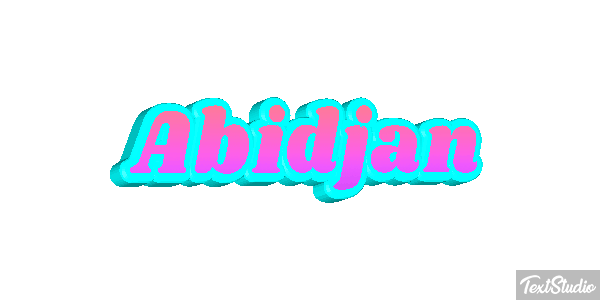 Abidjan Effetto testo