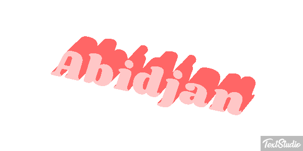 Abidjan Effetto testo