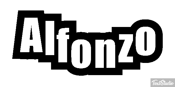 Alfonzo Text effect