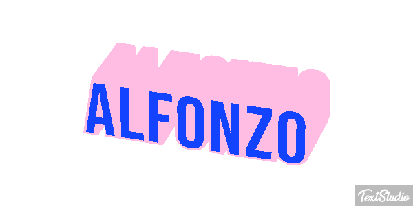 Alfonzo Text effect