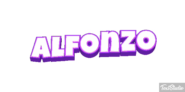 Alfonzo Text effect