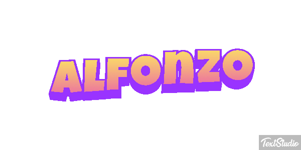 Alfonzo Text effect