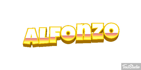 Alfonzo Text effect