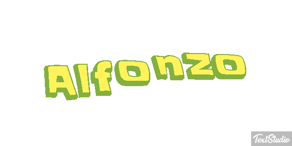 Alfonzo Text effect