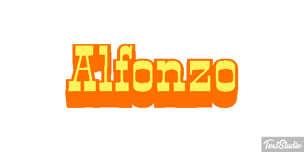 Alfonzo Text effect