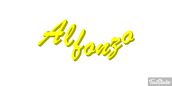 Alfonzo Text effect