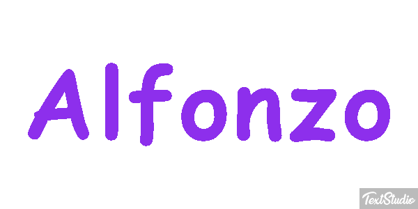 Alfonzo Text effect