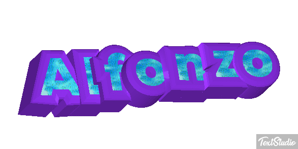 Alfonzo Text effect