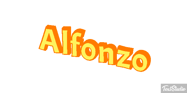 Alfonzo Text effect